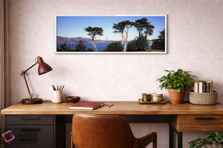 تابلو دکوراتیو Golden Gate Bridge, San Francisco Bay, San Francisco, C… اثر پانورامیک ایمجز - D3W