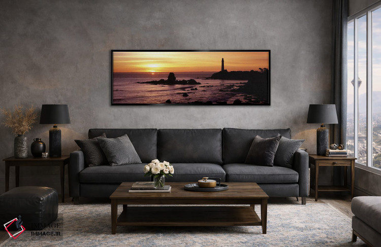 تابلو دکوراتیو Pigeon Point Lighthouse, San Mateo County, California… اثر پانورامیک ایمجز - D6B