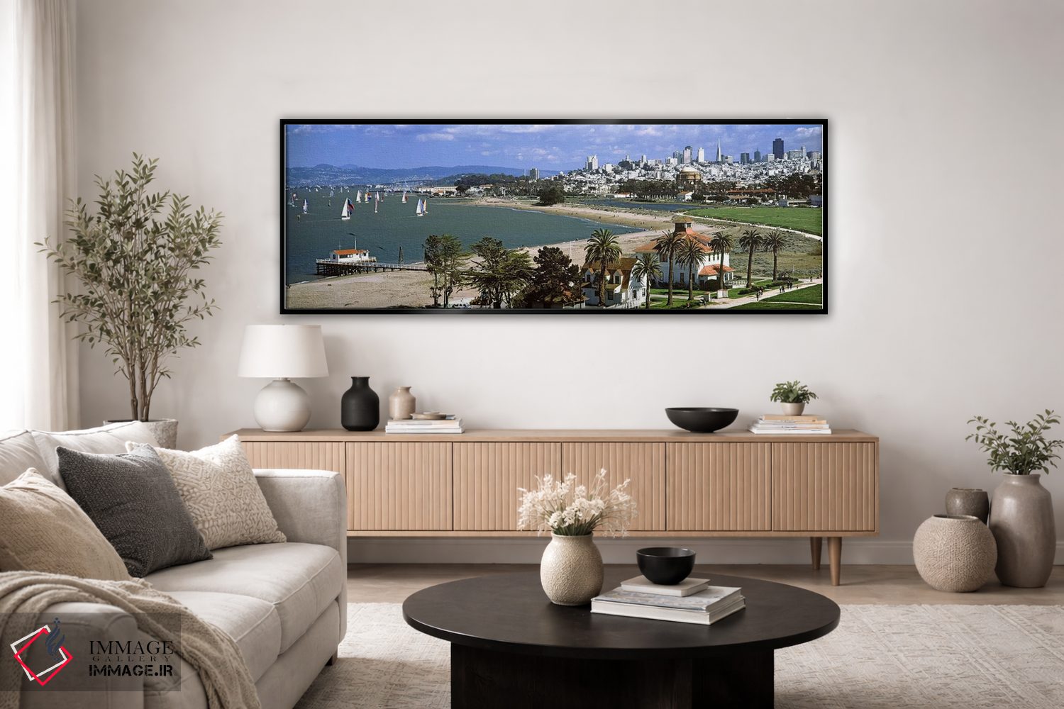 تابلو دکوراتیو Crissy Field, San Francisco, California, USA #2,ساختمان… اثر پانورامیک ایمجز - D3B