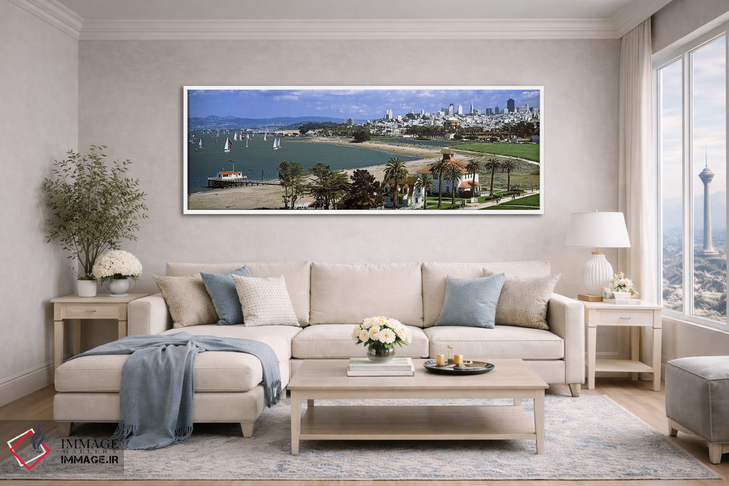 تابلو دکوراتیو Crissy Field, San Francisco, California, USA #2,ساختمان… اثر پانورامیک ایمجز - D4W
