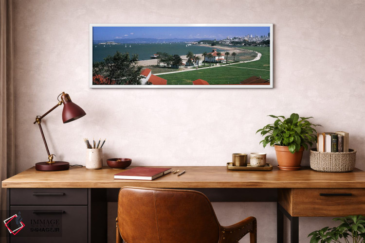 تابلو دکوراتیو Crissy Field, San Francisco, California, USA,ساختمان ها… اثر پانورامیک ایمجز - D3W
