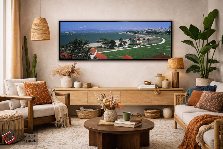 تابلو دکوراتیو Crissy Field, San Francisco, California, USA,ساختمان ها… اثر پانورامیک ایمجز - D5B