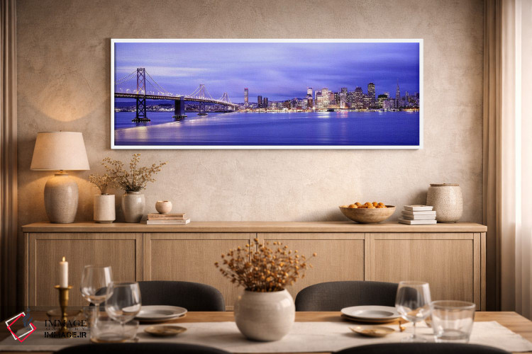 تابلو دکوراتیو San Francisco Bay, San Francisco, California, USA,پل رو… اثر پانورامیک ایمجز - D2W