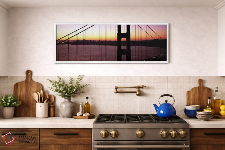 تابلو دکوراتیو Golden Gate Bridge, San Francisco Bay, San Francisco, C… اثر پانورامیک ایمجز - D1W
