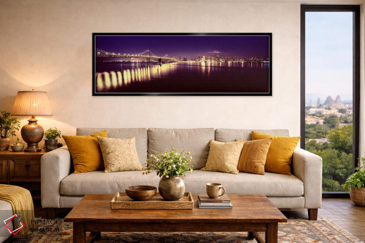 تابلو دکوراتیو San Francisco Bay, San Francisco, California, USA,پل رو… اثر پانورامیک ایمجز - D6B