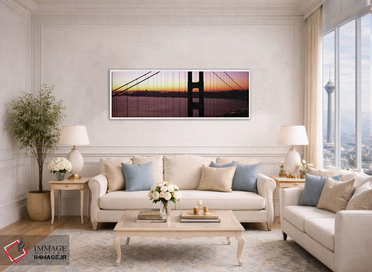 تابلو دکوراتیو Golden Gate Bridge, San Francisco Bay, San Francisco, C… اثر پانورامیک ایمجز - D4W