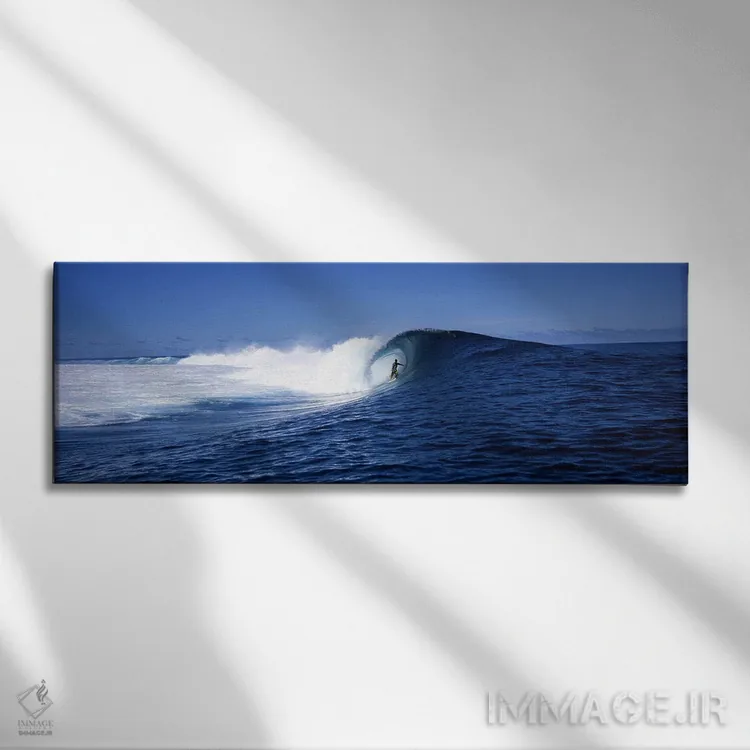 تابلو دکوراتیو Tahiti, Windward Islands, Society Islands, French Poily… اثر پانورامیک ایمجز - نمای روبهرو روی دیوار