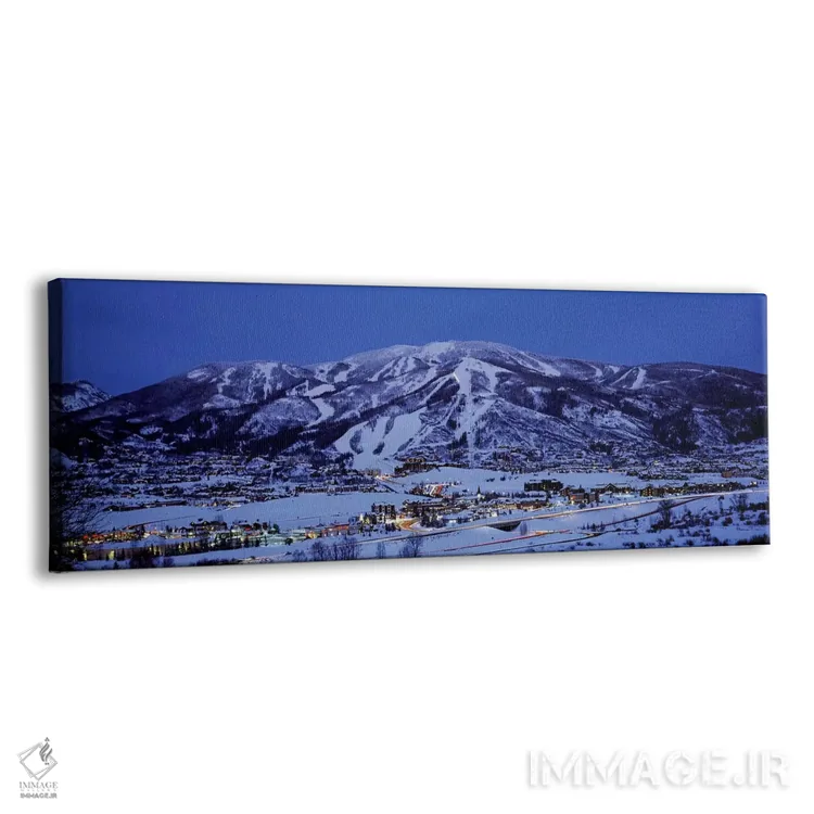 تابلو دکوراتیو Mt. Werner, Steamboat Springs, Routt County, Colorado… اثر پانورامیک ایمجز - نمای پرسپکتیو محصول