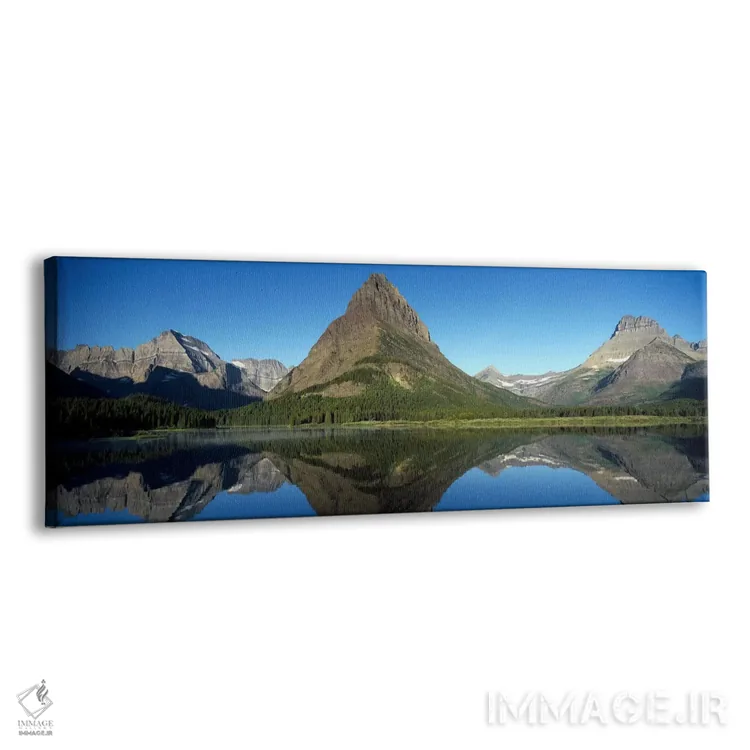 تابلو دکوراتیو Many Glacier Region, Glacier National Park, Montana, US… اثر پانورامیک ایمجز - نمای پرسپکتیو محصول