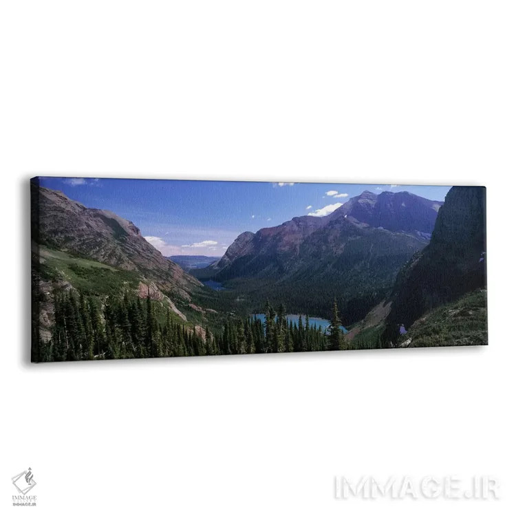 تابلو دکوراتیو Glacier National Park, Montana, USA,منظره دره کوهستانی… اثر پانورامیک ایمجز - نمای پرسپکتیو محصول