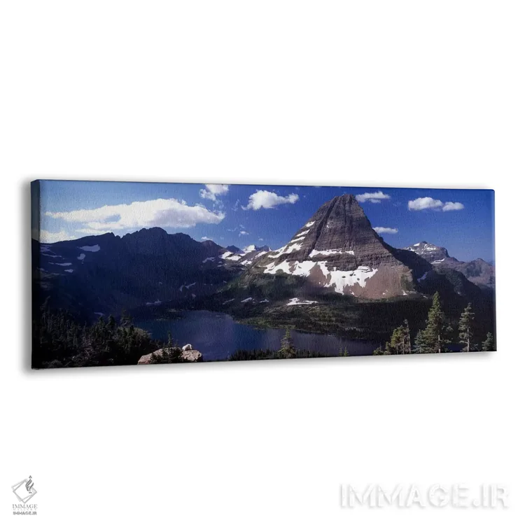 تابلو دکوراتیو Glacier National Park, Montana, USA,کوه برهت و دریاچه پ… اثر پانورامیک ایمجز - نمای پرسپکتیو محصول