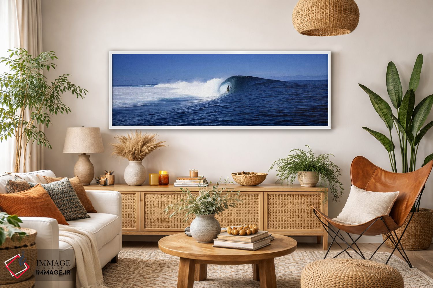 تابلو دکوراتیو Tahiti, Windward Islands, Society Islands, French Poily… اثر پانورامیک ایمجز - D3W