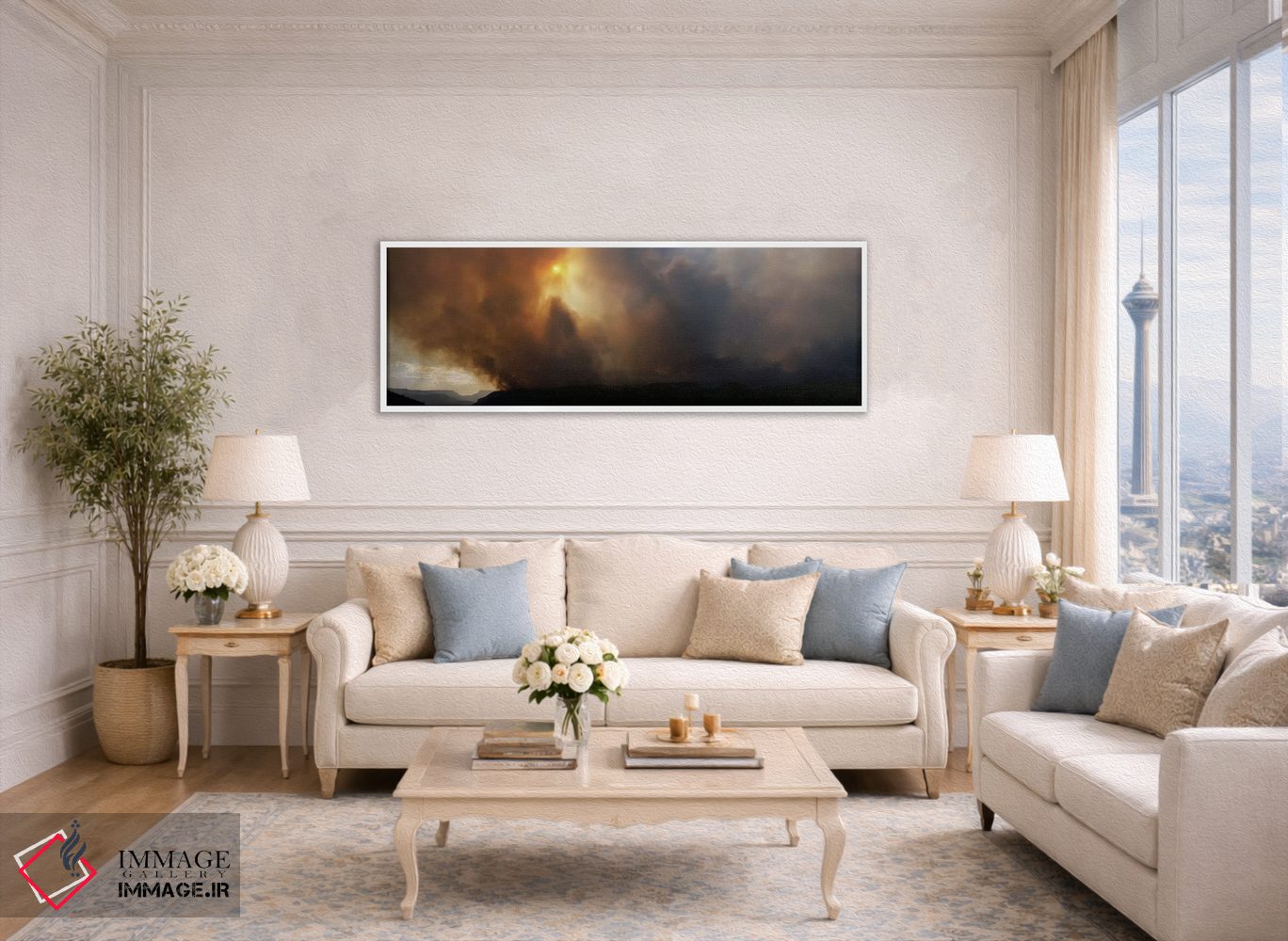 تابلو دکوراتیو Zion National Park, Washington County, Utah, USA,دود نا… اثر پانورامیک ایمجز - D4W