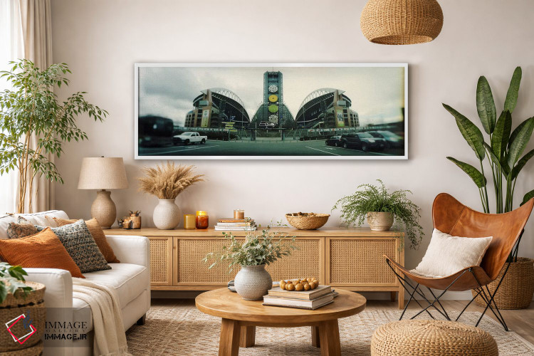 تابلو دکوراتیو Qwest Field, Seattle, Washington State, USA,نمای بیرونی… اثر پانورامیک ایمجز - D2W