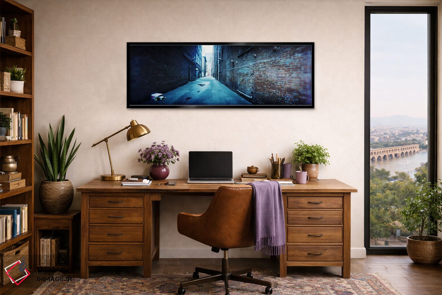 تابلو دکوراتیو Pioneer Square, Seattle, Washington State, USA,ساختمان… اثر پانورامیک ایمجز - D2B