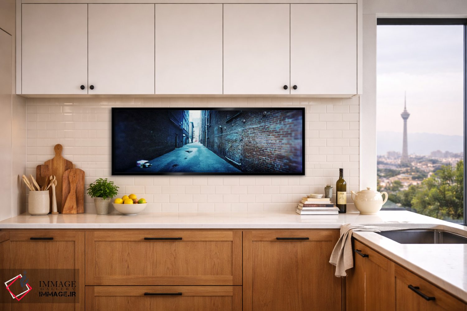 تابلو دکوراتیو Pioneer Square, Seattle, Washington State, USA,ساختمان… اثر پانورامیک ایمجز - D5B