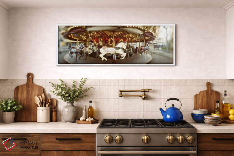 تابلو دکوراتیو Seattle Center, Queen Anne Hill, Seattle, Washington St… اثر پانورامیک ایمجز - D1W