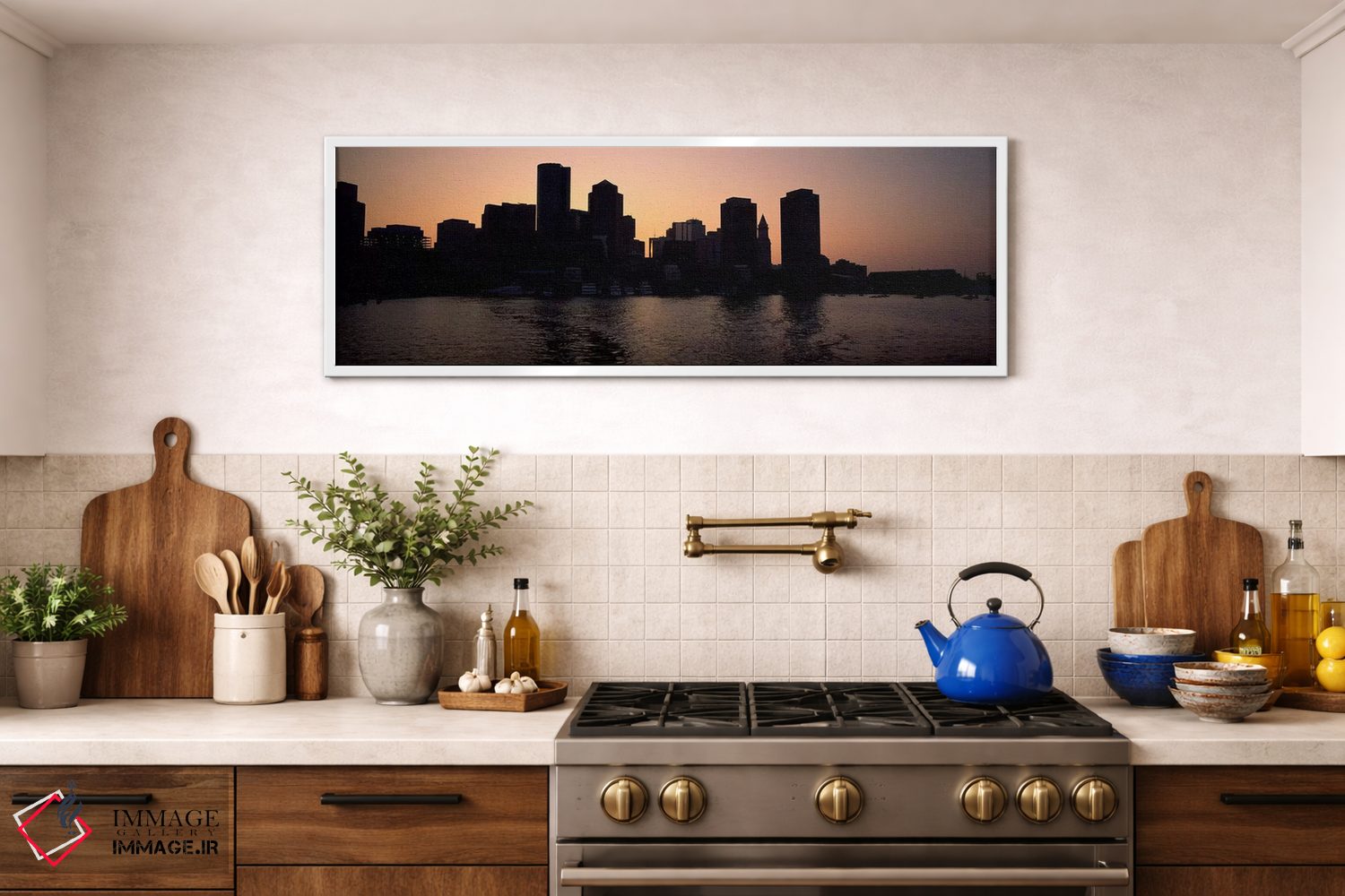 تابلو دکوراتیو Boston, Suffolk County, Massachusetts, USA #2,ساختمان ه… اثر پانورامیک ایمجز - D1W