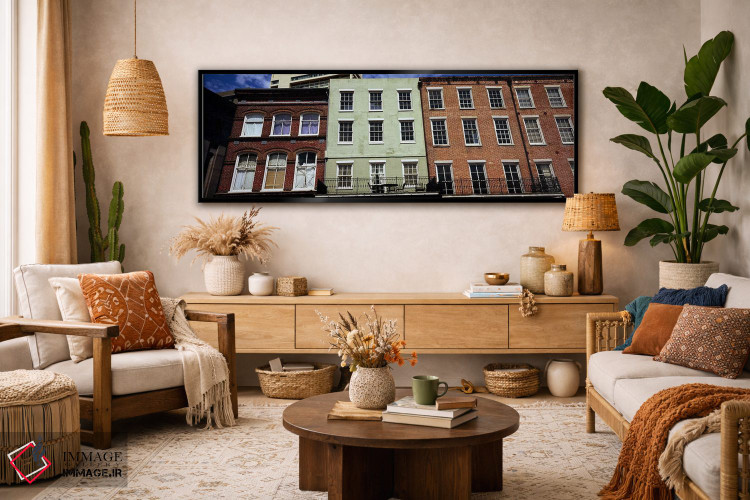 تابلو دکوراتیو Riverwalk Area, New Orleans, Louisiana, USA,نمای زاویه… اثر پانورامیک ایمجز - D4B