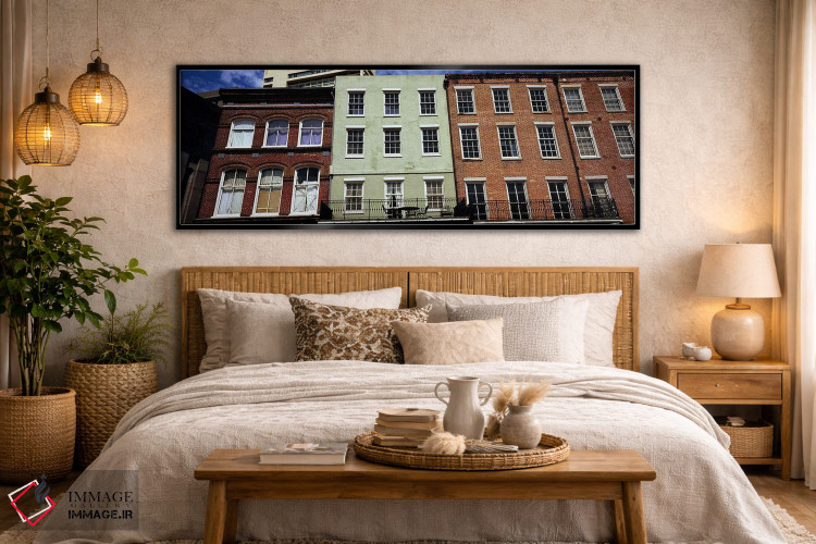 تابلو دکوراتیو Riverwalk Area, New Orleans, Louisiana, USA,نمای زاویه… اثر پانورامیک ایمجز - D5B