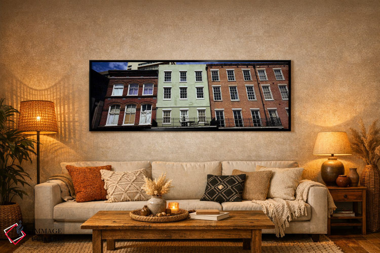 تابلو دکوراتیو Riverwalk Area, New Orleans, Louisiana, USA,نمای زاویه… اثر پانورامیک ایمجز - D6B