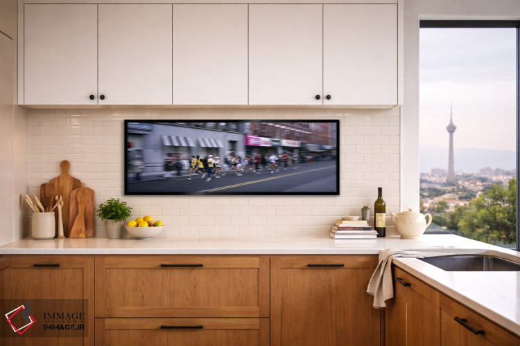 تابلو دکوراتیو Manhattan Avenue, Greenpoint, Brooklyn, New York City… اثر پانورامیک ایمجز - D5B