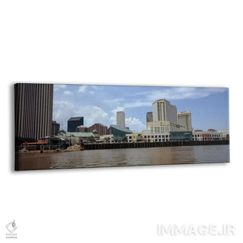 تابلو دکوراتیو New Orleans, Louisiana, USA,ساختمان ها دیده شده از عرشه… اثر پانورامیک ایمجز - نمای پرسپکتیو محصول