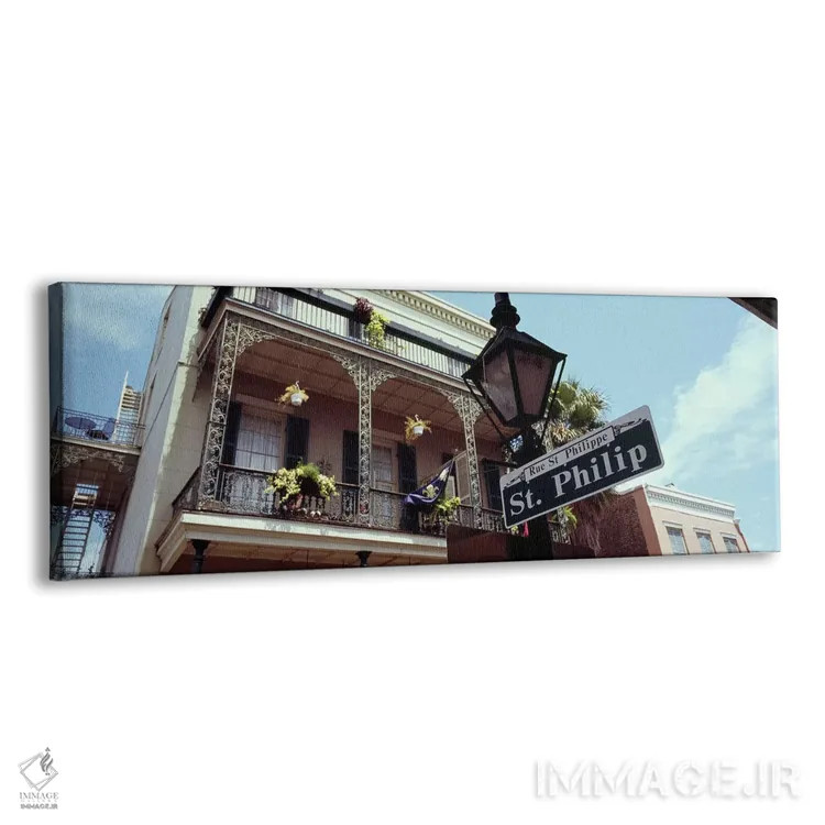 تابلو دکوراتیو St. Philip Street, French Market, French Quarter, New O… اثر پانورامیک ایمجز - نمای پرسپکتیو محصول
