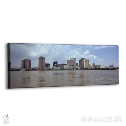 تابلو دکوراتیو New Orleans, Louisiana, USA,ساختمان ها دیده شده از عرشه… اثر پانورامیک ایمجز - نمای پرسپکتیو محصول