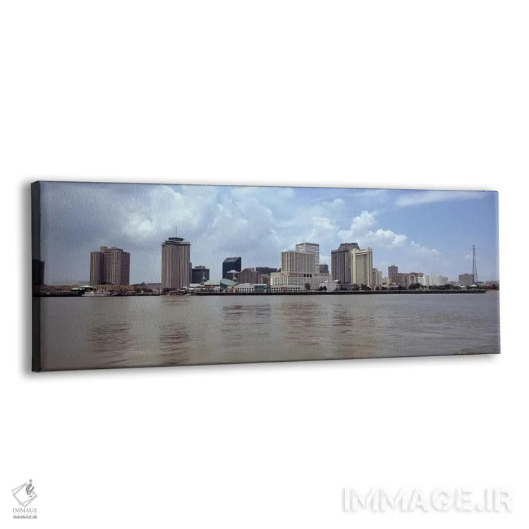 تابلو دکوراتیو New Orleans, Louisiana, USA,ساختمان ها دیده شده از عرشه… اثر پانورامیک ایمجز - نمای پرسپکتیو محصول