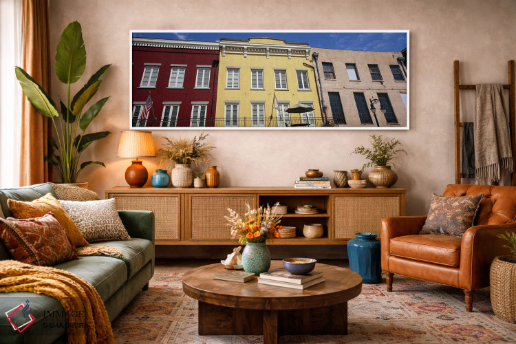 تابلو دکوراتیو French Market, French Quarter, New Orleans, Louisiana… اثر پانورامیک ایمجز - D1W