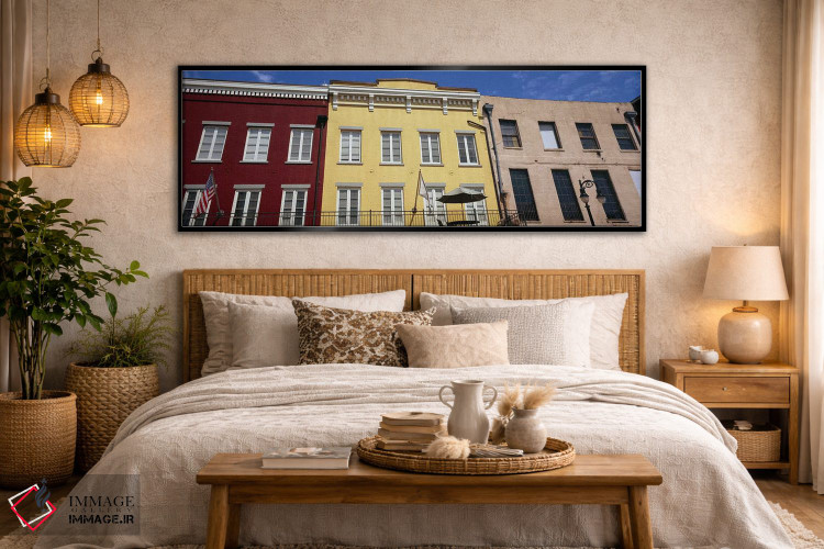تابلو دکوراتیو French Market, French Quarter, New Orleans, Louisiana… اثر پانورامیک ایمجز - D5B