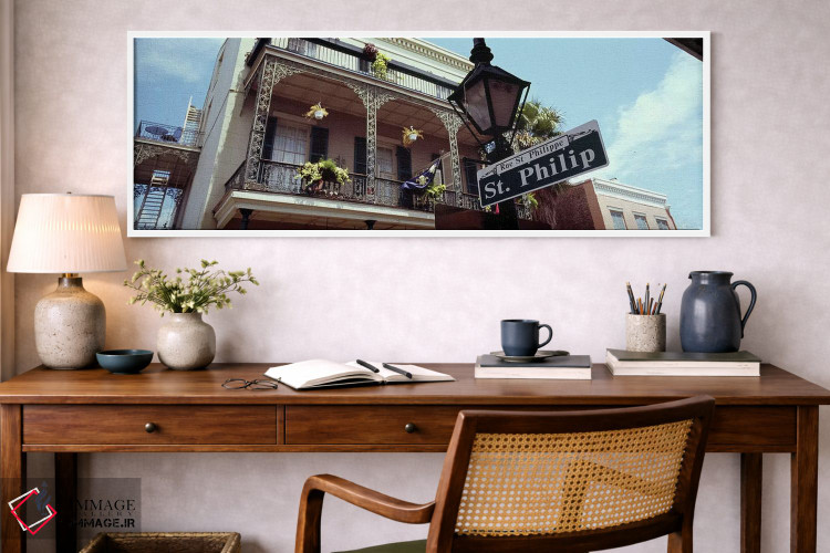 تابلو دکوراتیو St. Philip Street, French Market, French Quarter, New O… اثر پانورامیک ایمجز - D1W