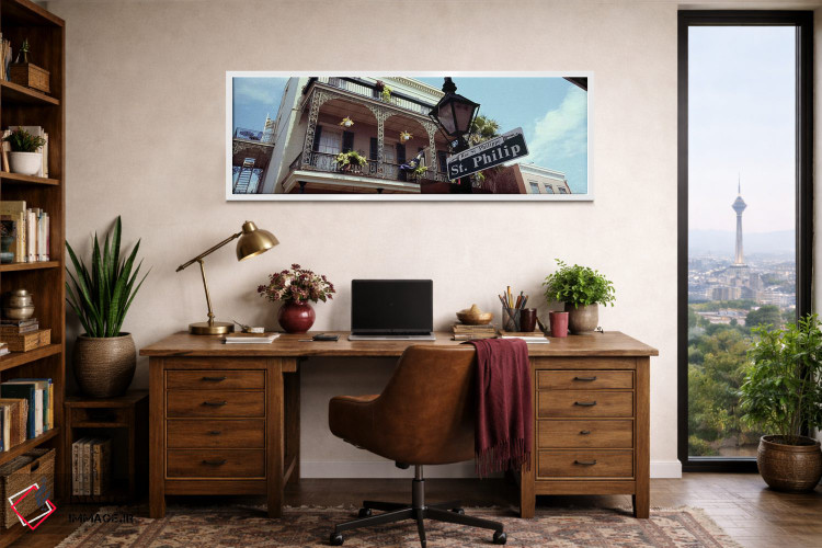 تابلو دکوراتیو St. Philip Street, French Market, French Quarter, New O… اثر پانورامیک ایمجز - D2W