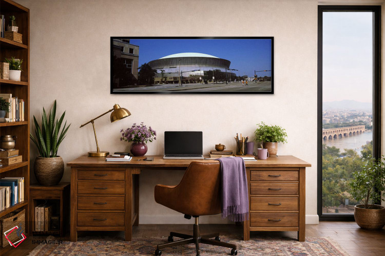 تابلو دکوراتیو Louisiana Superdome, New Orleans, Louisiana, USA,نمای ز… اثر پانورامیک ایمجز - D2B