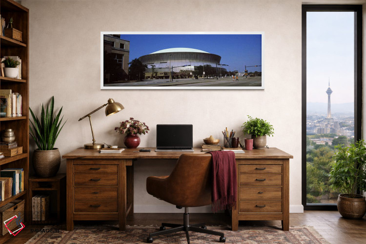 تابلو دکوراتیو Louisiana Superdome, New Orleans, Louisiana, USA,نمای ز… اثر پانورامیک ایمجز - D1W
