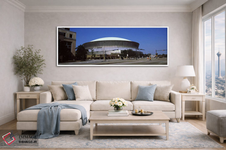تابلو دکوراتیو Louisiana Superdome, New Orleans, Louisiana, USA,نمای ز… اثر پانورامیک ایمجز - D4W