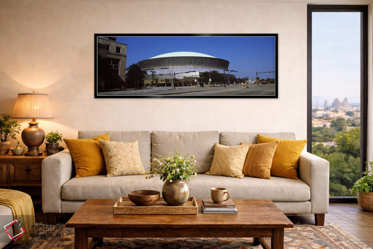 تابلو دکوراتیو Louisiana Superdome, New Orleans, Louisiana, USA,نمای ز… اثر پانورامیک ایمجز - D6B