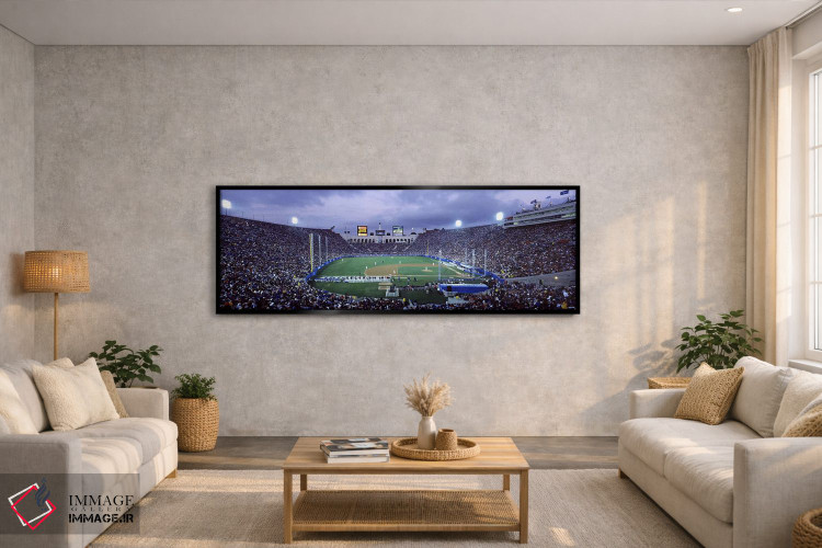 تابلو دکوراتیو Los Angeles Dodgers, Los Angeles Memorial Coliseum, Los… اثر پانورامیک ایمجز - D5B