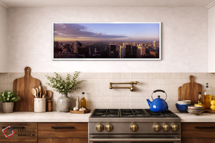 تابلو دکوراتیو Central Park, East Side of Manhattan, New York City, Ne… اثر پانورامیک ایمجز - D1W