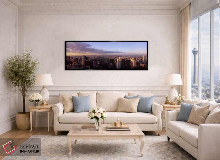 تابلو دکوراتیو Central Park, East Side of Manhattan, New York City, Ne… اثر پانورامیک ایمجز - D4B