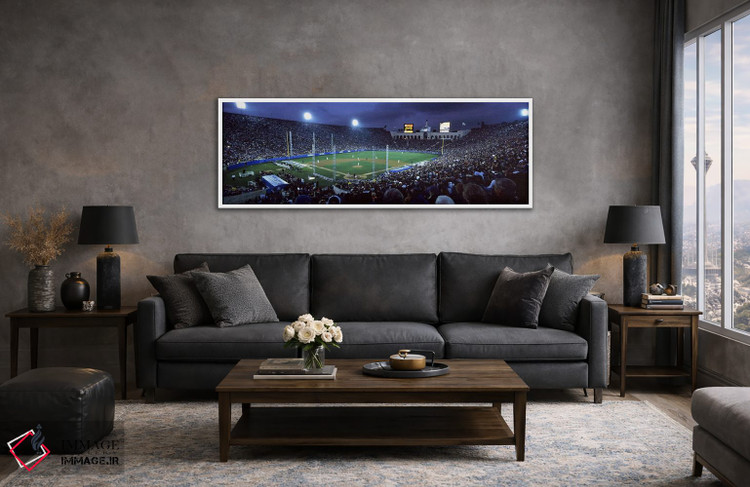 تابلو دکوراتیو Los Angeles Dodgers, Los Angeles Memorial Coliseum, Los… اثر پانورامیک ایمجز - D4W