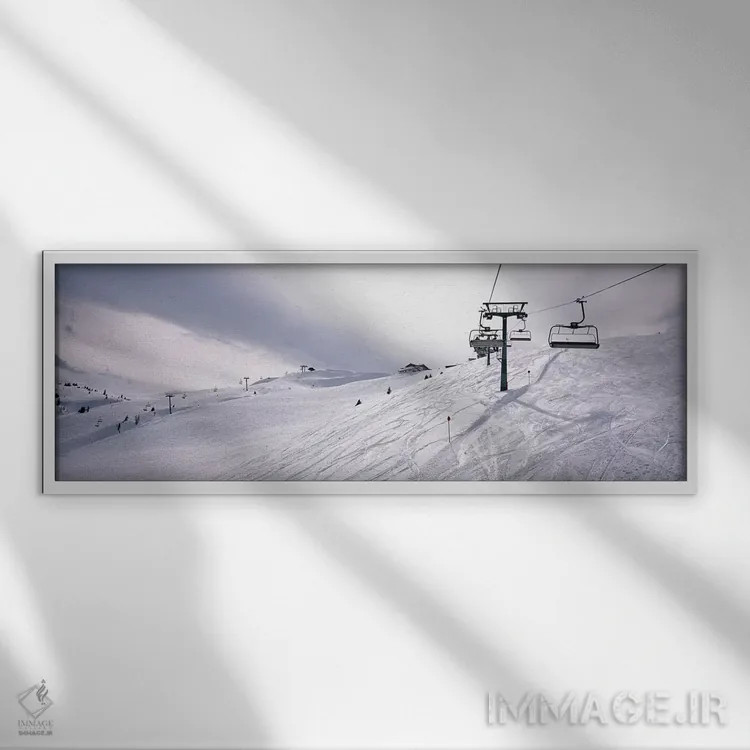 تابلو دکوراتیو Kitzbuhel Alps, Wildschonau, Kufstein, Tyrol, Austria,ت… اثر پانورامیک ایمجز - نمای قابدار سفید