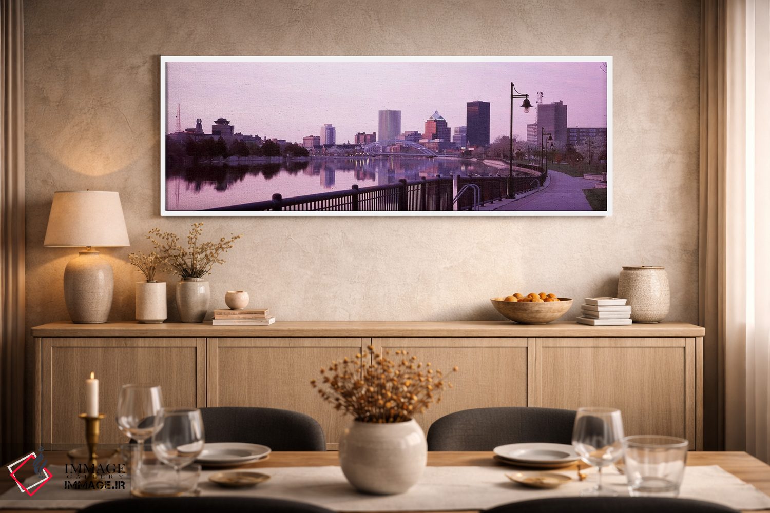 تابلو دکوراتیو Genesee, Rochester, Monroe County, New York State, USA… اثر پانورامیک ایمجز - D2W