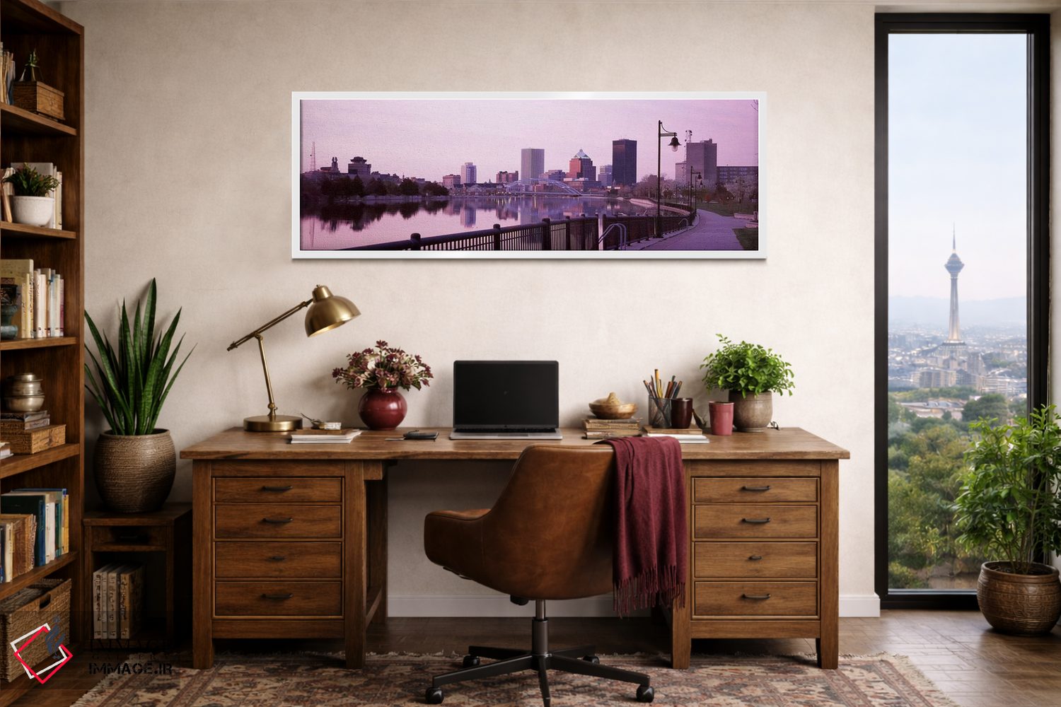 تابلو دکوراتیو Genesee, Rochester, Monroe County, New York State, USA… اثر پانورامیک ایمجز - D1W