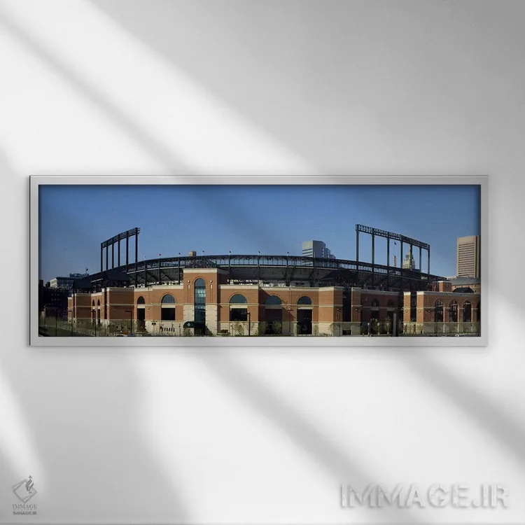 تابلو دکوراتیو Oriole Park at Camden Yards, Baltimore, Maryland, USA,و… اثر پانورامیک ایمجز - نمای قابدار سفید