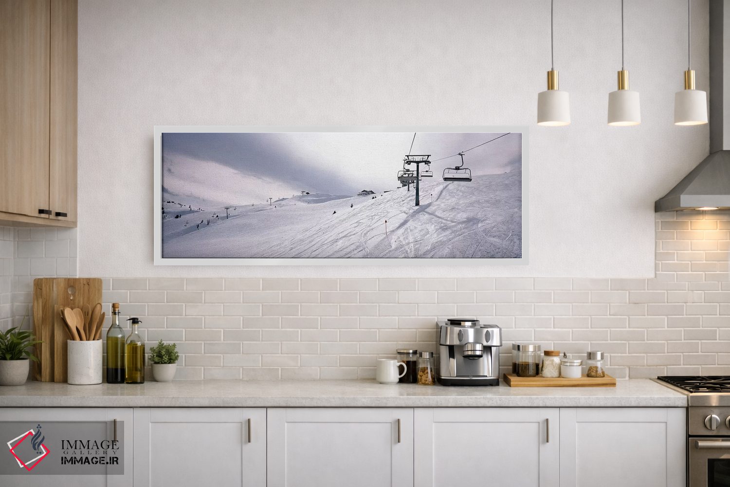 تابلو دکوراتیو Kitzbuhel Alps, Wildschonau, Kufstein, Tyrol, Austria,ت… اثر پانورامیک ایمجز - D1W