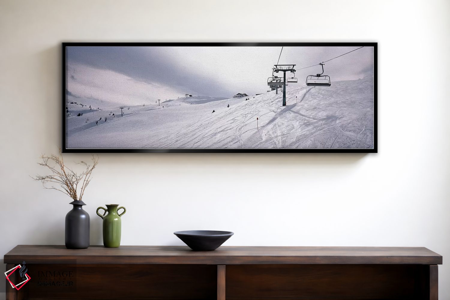 تابلو دکوراتیو Kitzbuhel Alps, Wildschonau, Kufstein, Tyrol, Austria,ت… اثر پانورامیک ایمجز - D2B