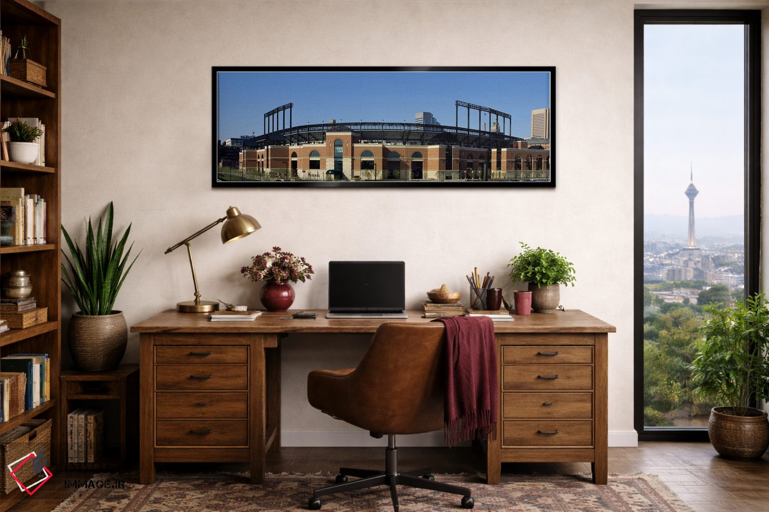 تابلو دکوراتیو Oriole Park at Camden Yards, Baltimore, Maryland, USA,و… اثر پانورامیک ایمجز - D2B