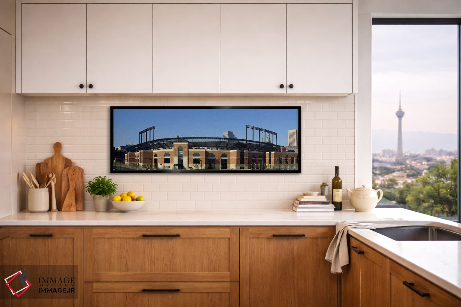 تابلو دکوراتیو Oriole Park at Camden Yards, Baltimore, Maryland, USA,و… اثر پانورامیک ایمجز - D4B